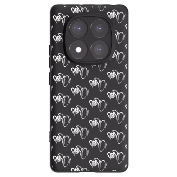 Obal pro Xiaomi Redmi Note 14 Pro 5G - Separ - White On Black