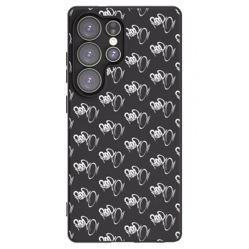 Obal pro Samsung Galaxy S25 Ultra 5G - Separ - White On Black