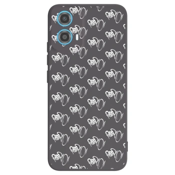 Obal pro Motorola Moto G34 5G - Separ - White On Black