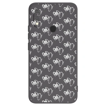 Obal pro Xiaomi Redmi Note 7 - Separ - White On Black
