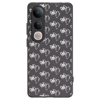 Obal pro Vivo V50 Lite 5G - Separ - White On Black