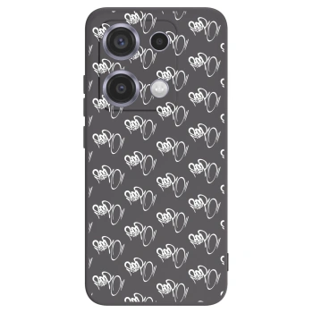 Obal pro Xiaomi Redmi Note 14S - Separ - White On Black