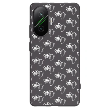 Obal pro Xiaomi Poco F7 5G - Separ - White On Black