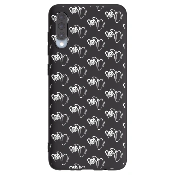 Obal pro Samsung Galaxy A70 A705F - Separ - White On Black