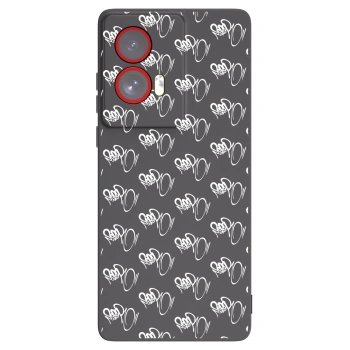 Obal pro Motorola Edge 50 Fusion - Separ - White On Black