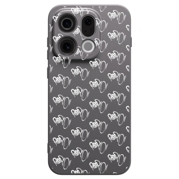 Obal pro OPPO Find X9 - Separ - White On Black