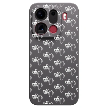 Obal pro OPPO Find X9 Pro - Separ - White On Black