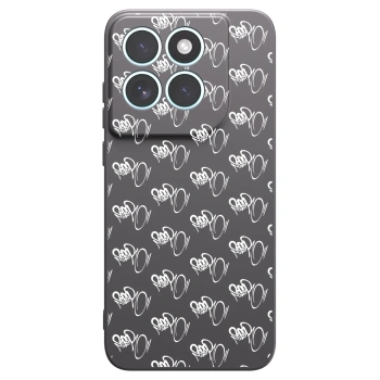 Obal pro Motorola Edge 70 Fusion - Separ - White On Black