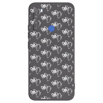 Obal pro Xiaomi Redmi Note 8T - Separ - White On Black