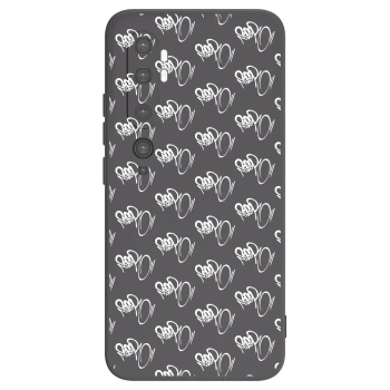 Obal pro Xiaomi Mi Note 10 (Pro) - Separ - White On Black