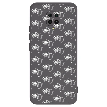 Obal pro Xiaomi Redmi Note 9S - Separ - White On Black