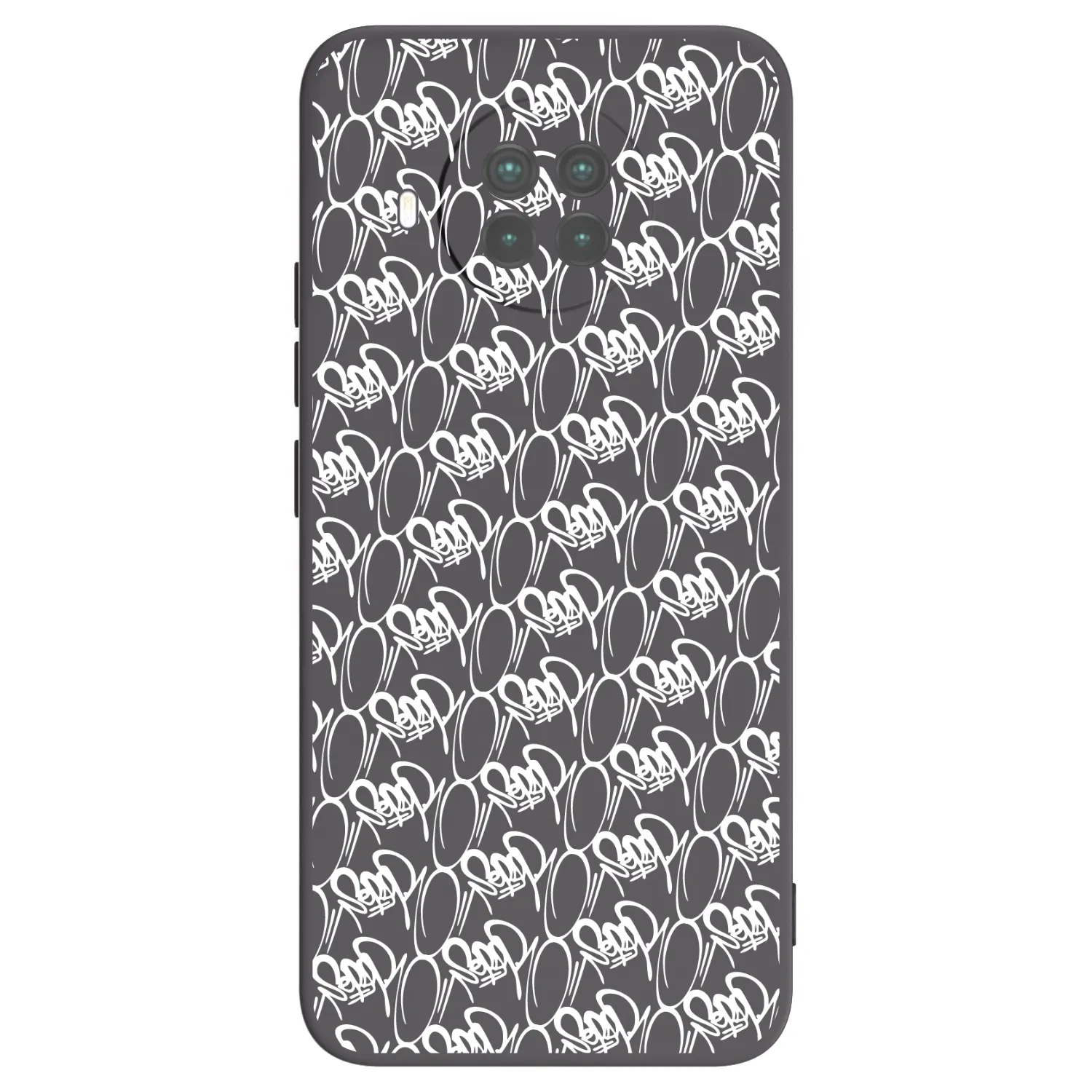 Picasee silikonový černý obal pro Xiaomi Mi 10T Lite - Separ - White On Black 2