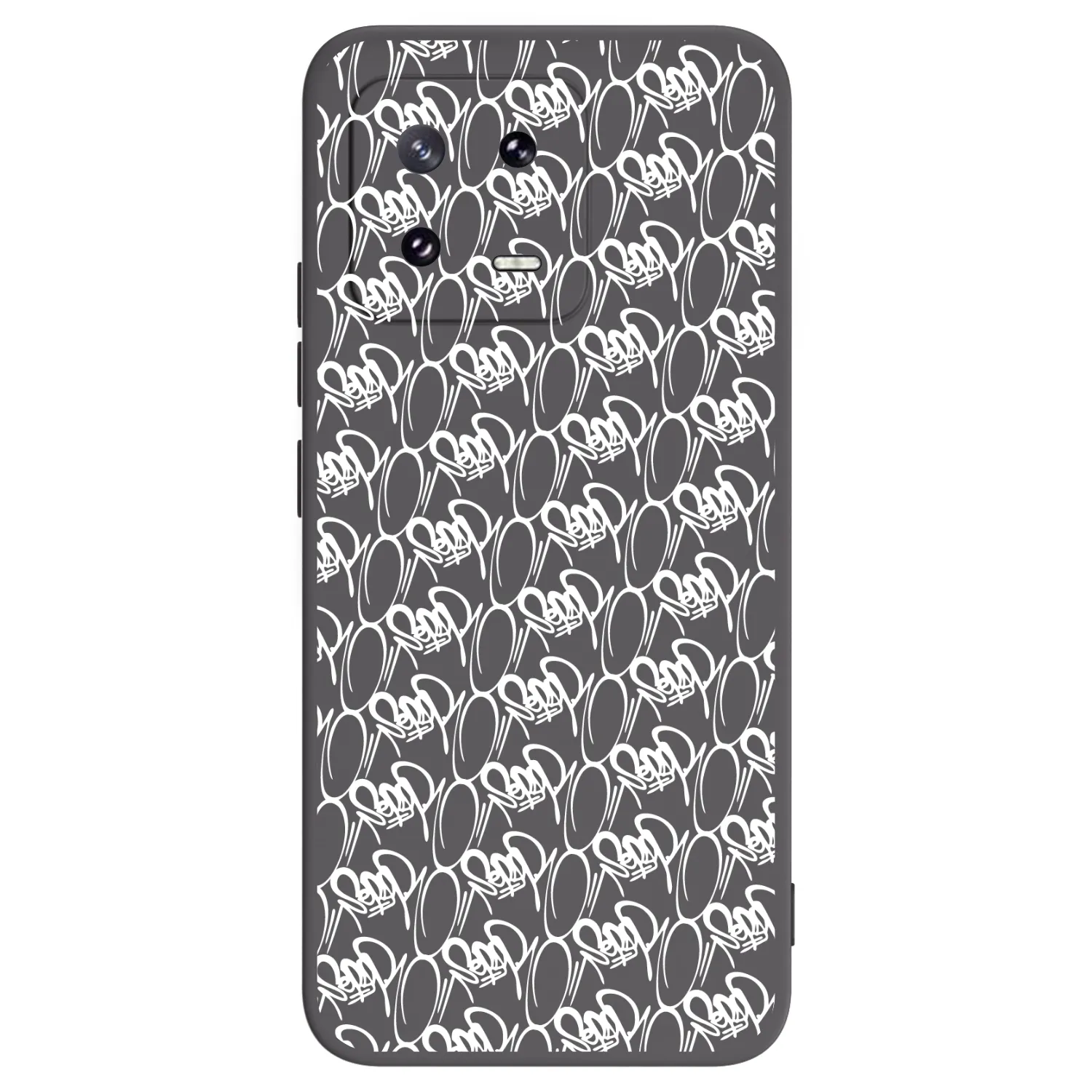 Picasee silikonový černý obal pro Xiaomi 13 Pro - Separ - White On Black 2
