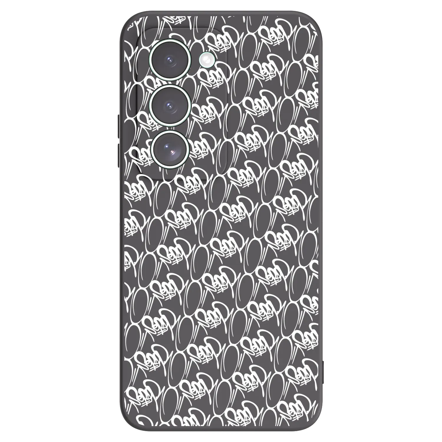 Picasee silikonový černý obal pro Xiaomi Redmi 15 5G - Separ - White On Black 2