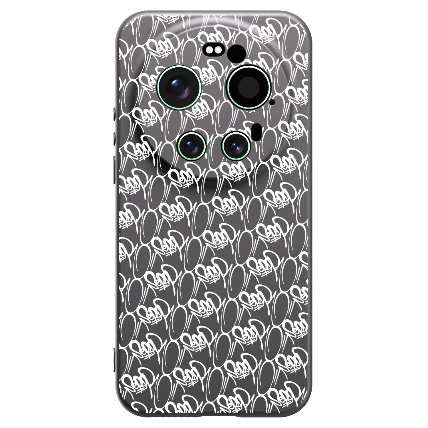 Picasee silikonový černý obal pro Xiaomi 17 Ultra - Separ - White On Black 2