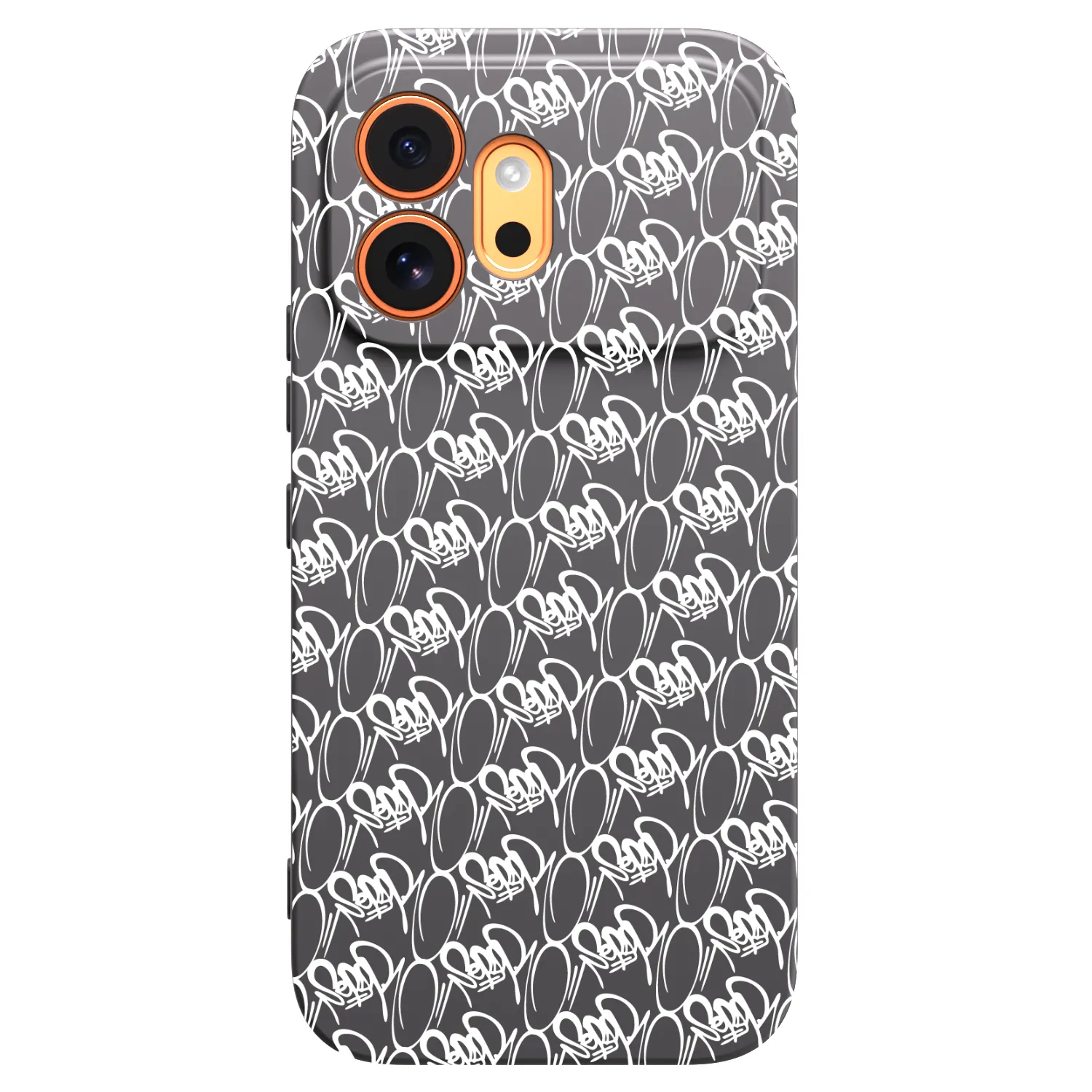 Picasee silikonový černý obal pro Honor 600 - Separ - White On Black 2
