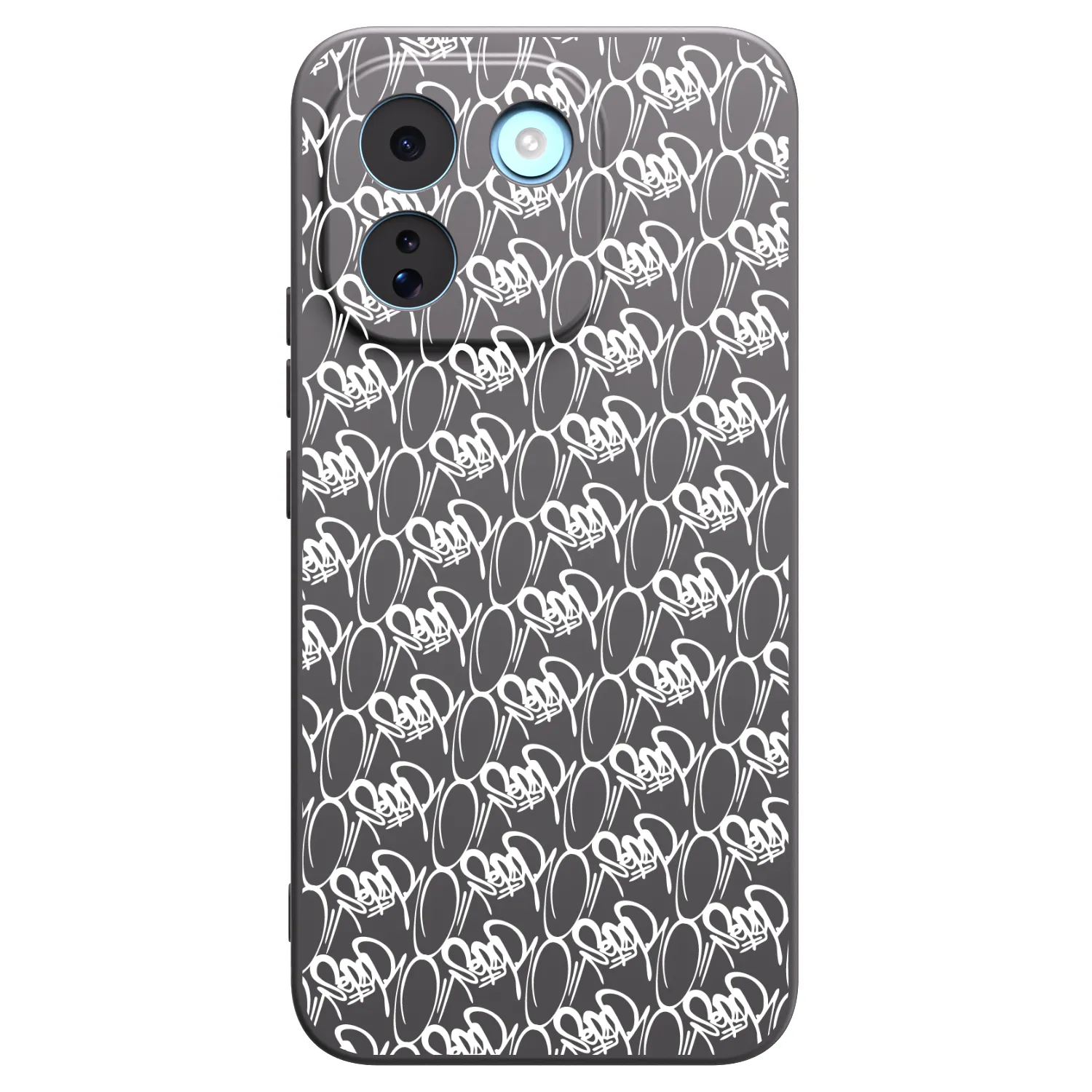 Picasee silikonový černý obal pro Xiaomi Redmi Note 17 Pro MAX 5G - Separ - White On Black 2