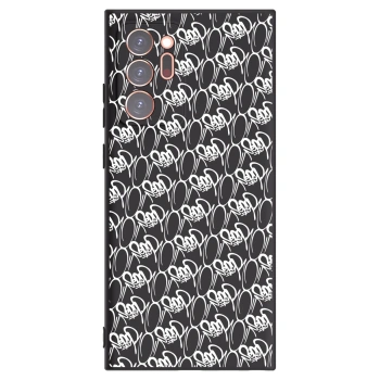 Obal pro Samsung Galaxy Note 20 Ultra - Separ - White On Black 2