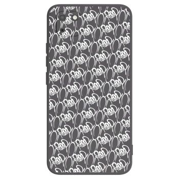 Obal pro Huawei Y5P - Separ - White On Black 2