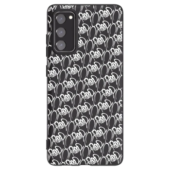 Obal pro Samsung Galaxy S20 FE - Separ - White On Black 2