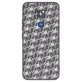 Obal pro Motorola Moto G9 Play - Separ - White On Black 2