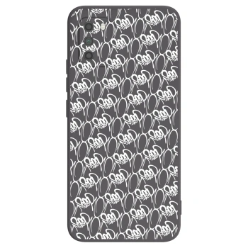 Obal pro Xiaomi Poco M3 - Separ - White On Black 2