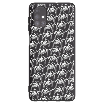 Obal pro Samsung Galaxy M51 M515F - Separ - White On Black 2