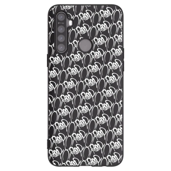 Obal pro Realme 5 - Separ - White On Black 2