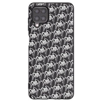 Obal pro Samsung Galaxy A12 A125F - Separ - White On Black 2