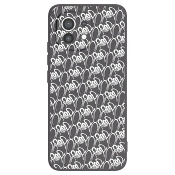 Obal pro Xiaomi Mi 11 - Separ - White On Black 2