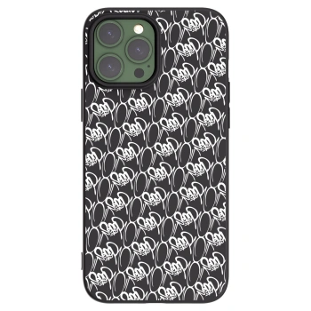 Obal pro Apple iPhone 13 Pro Max - Separ - White On Black 2