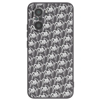Obal pro Xiaomi Poco F3 - Separ - White On Black 2