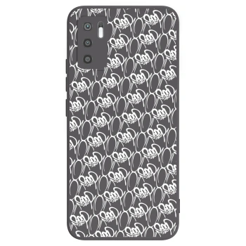 Obal pro Xiaomi Redmi Note 10 5G - Separ - White On Black 2