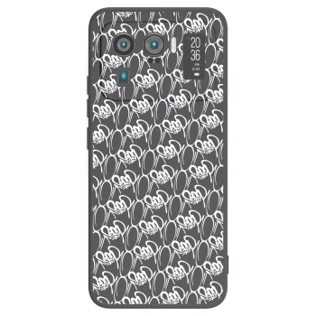 Obal pro Xiaomi Mi 11 Ultra - Separ - White On Black 2