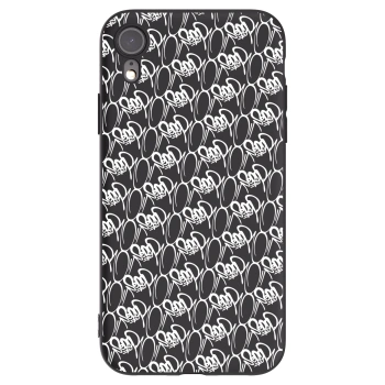 Obal pro Apple iPhone XR - Separ - White On Black 2