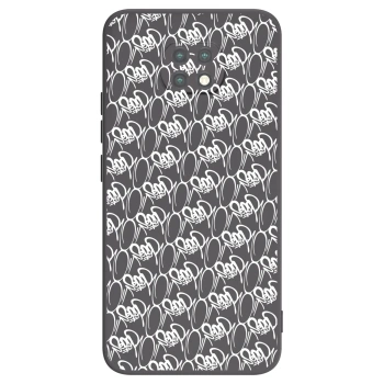 Obal pro Xiaomi Redmi Note 9T - Separ - White On Black 2