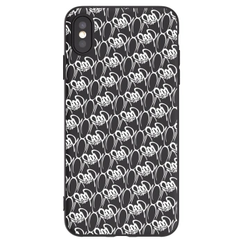 Obal pro Apple iPhone XS Max - Separ - White On Black 2