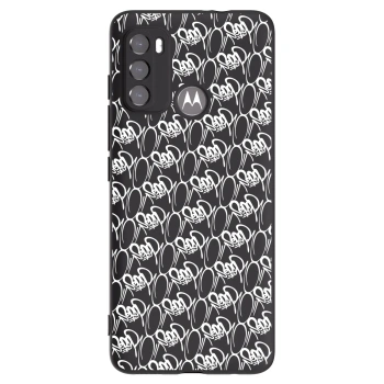Obal pro Motorola Moto G60 - Separ - White On Black 2