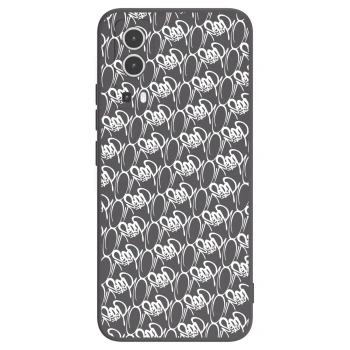 Obal pro Vivo Y72 5G - Separ - White On Black 2