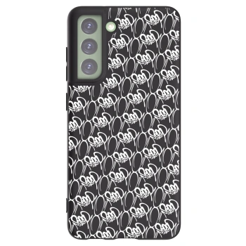 Obal pro Samsung Galaxy S21 FE 5G - Separ - White On Black 2