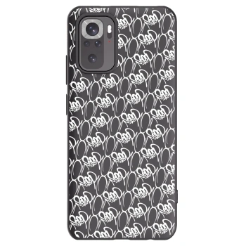 Obal pro Xiaomi Redmi Note 11S 4G - Separ - White On Black 2