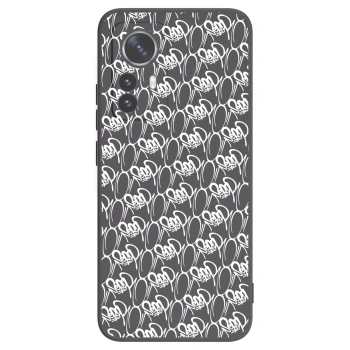 Obal pro Xiaomi 12 Pro - Separ - White On Black 2