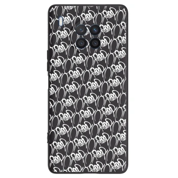 Obal pro Honor 50 Lite - Separ - White On Black 2