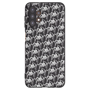 Obal pro Samsung Galaxy A13 4G A135 - Separ - White On Black 2