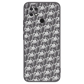 Obal pro Xiaomi Redmi 10C - Separ - White On Black 2