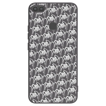 Obal pro Huawei P Smart - Separ - White On Black 2