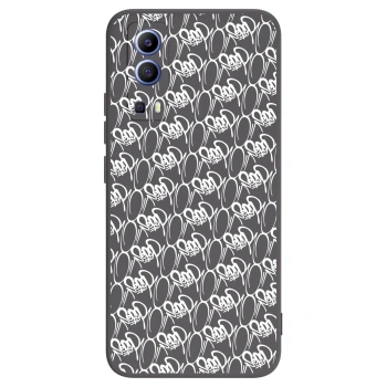 Obal pro Vivo Y52 5G - Separ - White On Black 2