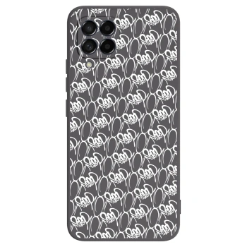 Obal pro Samsung Galaxy M53 5G - Separ - White On Black 2