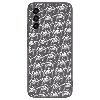 Obal pro Samsung Galaxy M13 M135F - Separ - White On Black 2