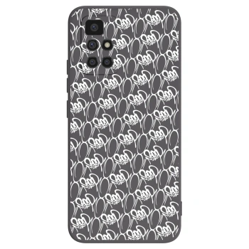 Obal pro Xiaomi Redmi 10 (2022) - Separ - White On Black 2